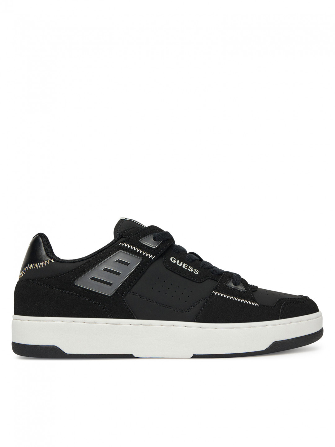 Guess Sneakersy FMJVIN ELL12 Černá